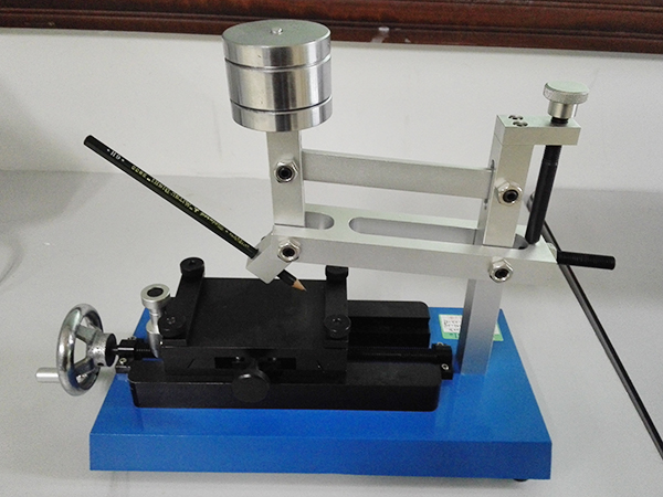 Pencil hardness tester